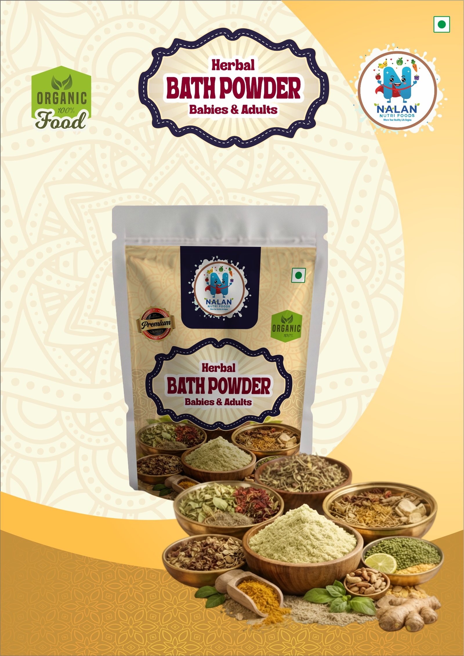 Herbal Bath Powder