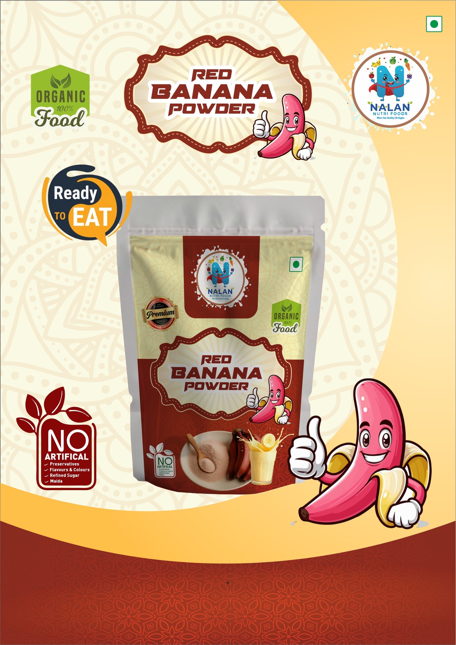 Red Banana Powder